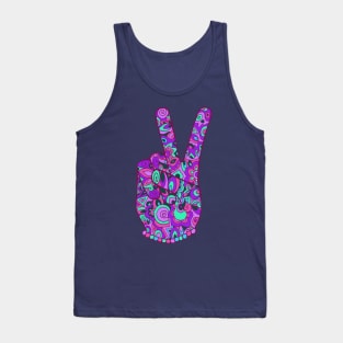 Purple Peace Tank Top